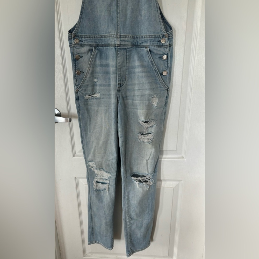 AMERICAN EAGLE Distressed  Overalls - Picture 2 of 6